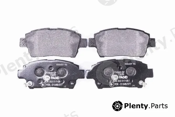 Hella 8DB355017-081 — Brake Pad Set, disc brake