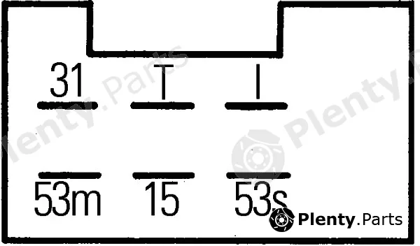Hella 5WG002450-111 — Relay, wipe/wash interval