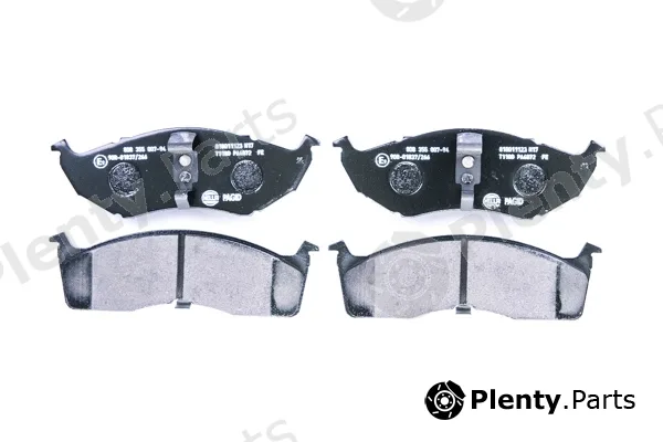 Hella 8DB355007-941 — Brake Pad Set, disc brake