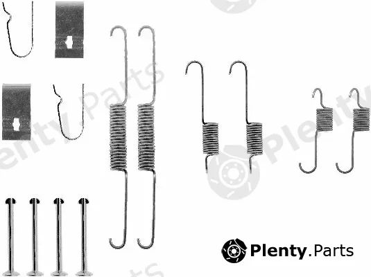Hella 8DZ355200-551 — Accessory Kit, brake shoes