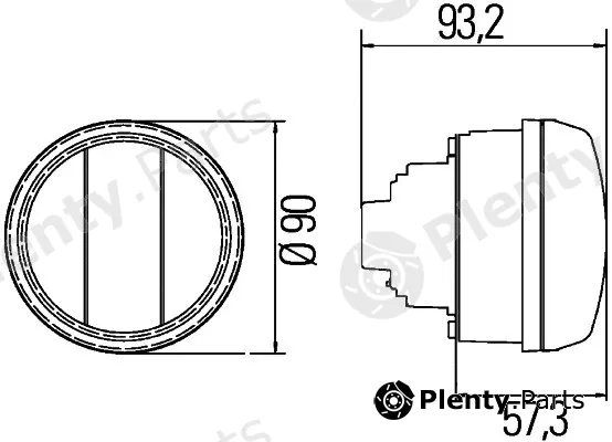 Hella 2BE010102-001 — Direction Indicator