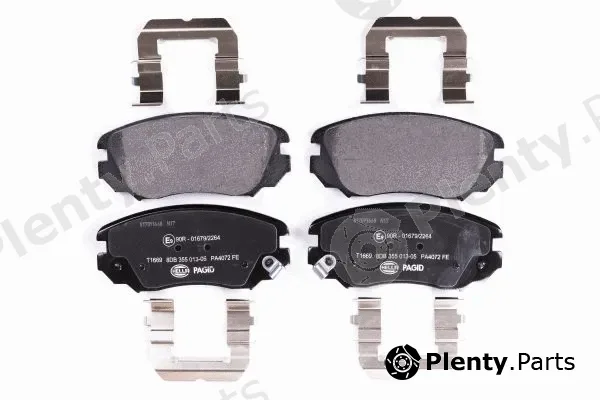 Hella 8DB355013-051 — Brake Pad Set, disc brake