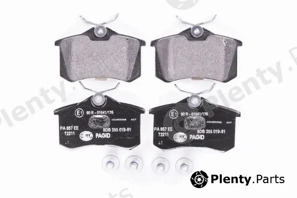 Hella 8DB355019-911 — Brake Pad Set, disc brake