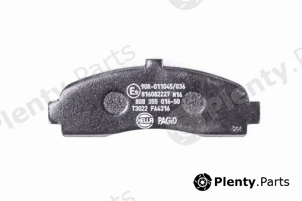 Hella 8DB355016-501 — Brake Pad Set, disc brake