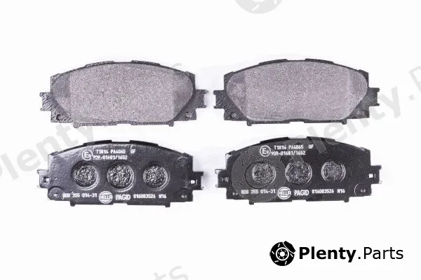 Hella 8DB355014-311 — Brake Pad Set, disc brake