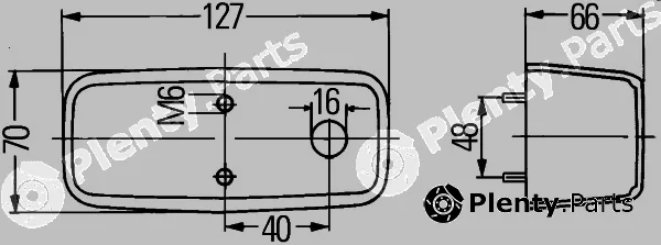 Hella 2BA001416-011 — Direction Indicator