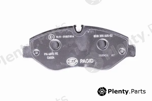 Hella 8DB355005-521 — Brake Pad Set, disc brake