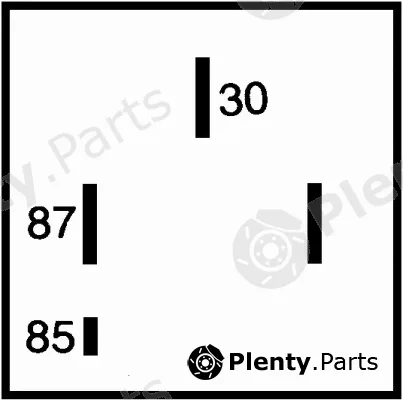 Hella 4RA007507-081 — Relay, main current