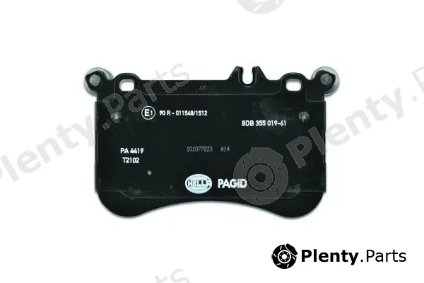 Hella 8DB355019-611 — Brake Pad Set, disc brake