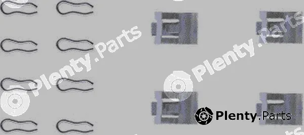 Hella 8DZ355202-201 — Accessory Kit, disc brake pad