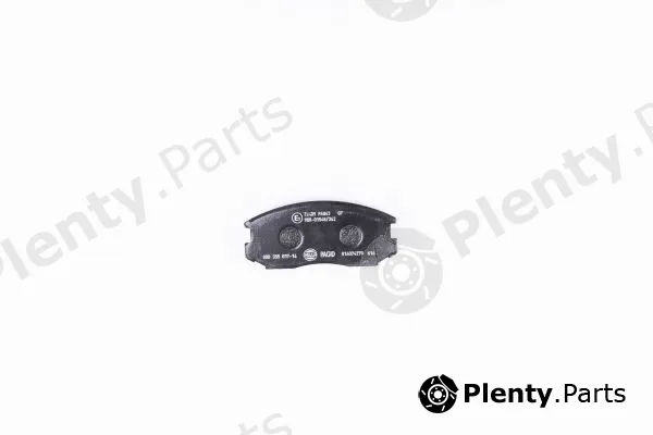 Hella 8DB355017-161 — Brake Pad Set, disc brake