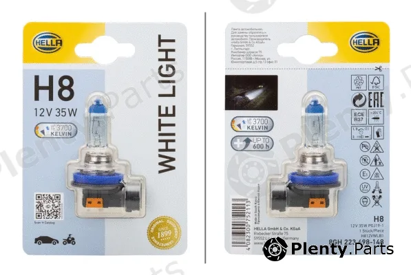 Hella 8GH223498-148 — Bulb, spotlight WHITE LIGHT