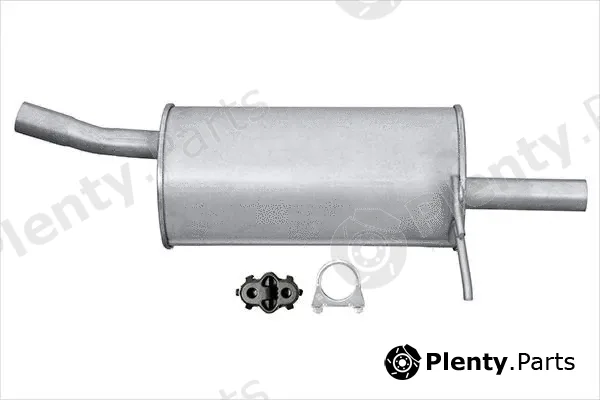 Hella 8LD366028-201 — Rear Muffler Easy2Fit – PARTNERED with Faurecia