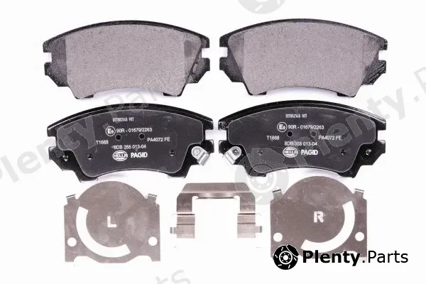 Hella 8DB355013-041 — Brake Pad Set, disc brake