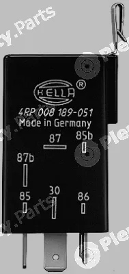 Hella 4RP008189-051 — Relay, fuel pump