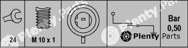 Hella 6ZL008780-011 — Oil Pressure Switch