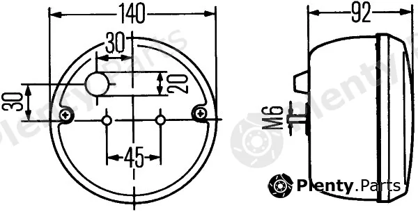 Hella 2BA001423-087 — Direction Indicator