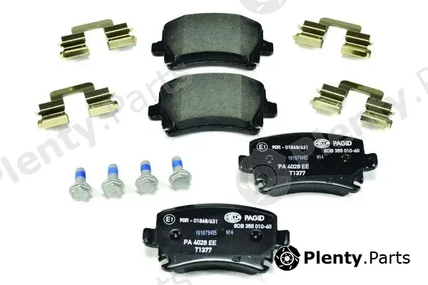 Hella 8DB355010-601 — Brake Pad Set, disc brake