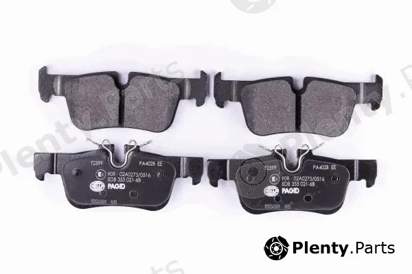 Hella 8DB355021-681 — Brake Pad Set, disc brake