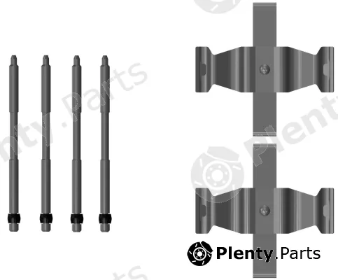 Hella 8DZ355206-811 — Accessory Kit, disc brake pad