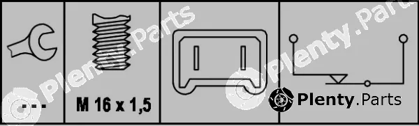 Hella 6DD008622-081 — Stop Light Switch