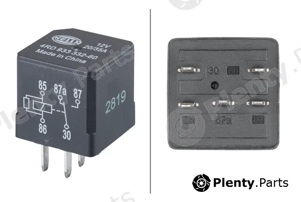 Hella 4RD933332-601 — Relay, main current