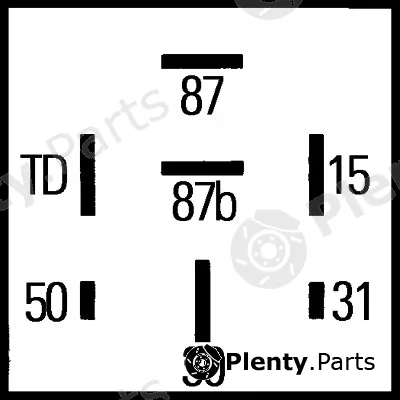 Hella 4RP008189-111 — Relay, fuel pump