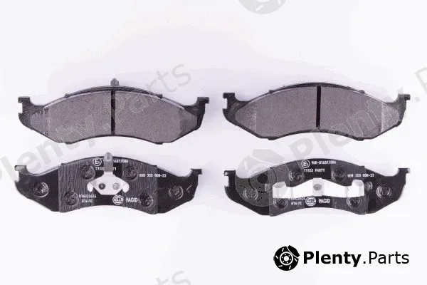 Hella 8DB355008-231 — Brake Pad Set, disc brake