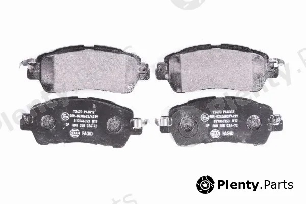 Hella 8DB355024-721 — Brake Pad Set, disc brake