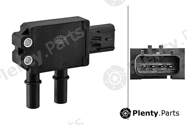 Hella 6PP009409-641 — Sensor, exhaust pressure