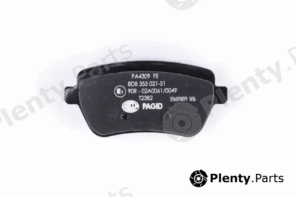 Hella 8DB355021-511 — Brake Pad Set, disc brake