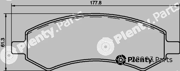 Hella 8DB355023-331 — Brake Pad Set, disc brake