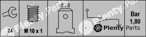 Hella 6ZL003259-441 — Oil Pressure Switch