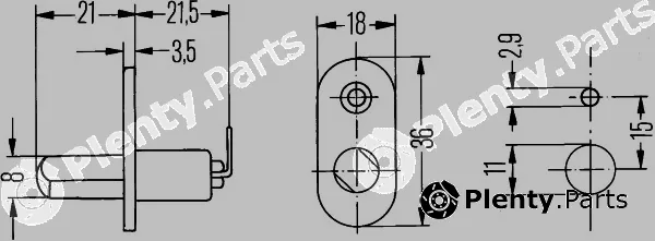 Hella 6ZF005388-001 — Switch, door contact