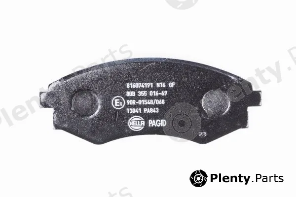 Hella 8DB355016-691 — Brake Pad Set, disc brake