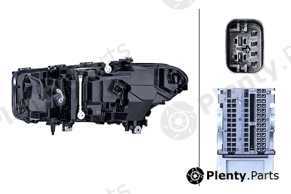 Hella 1LX015449-341 — Headlight