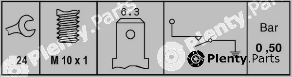 Hella 6ZL009600-071 — Oil Pressure Switch