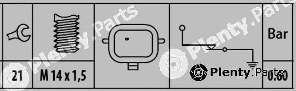 Hella 6ZL003259-401 — Oil Pressure Switch