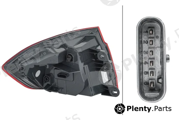 Hella 2SD012147-321 — Tail Light Assembly
