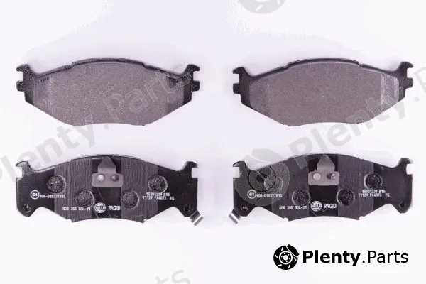 Hella 8DB355008-211 — Brake Pad Set, disc brake