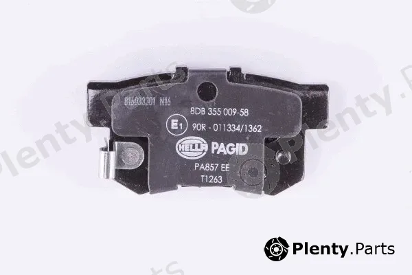 Hella 8DB355009-581 — Brake Pad Set, disc brake