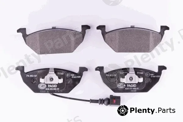 Hella 8DB355008-551 — Brake Pad Set, disc brake