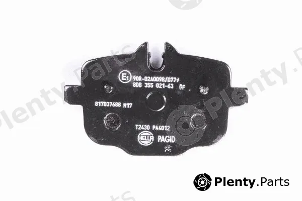 Hella 8DB355021-631 — Brake Pad Set, disc brake