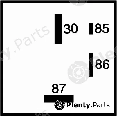 Hella 4RP008189-151 — Relay, fuel pump