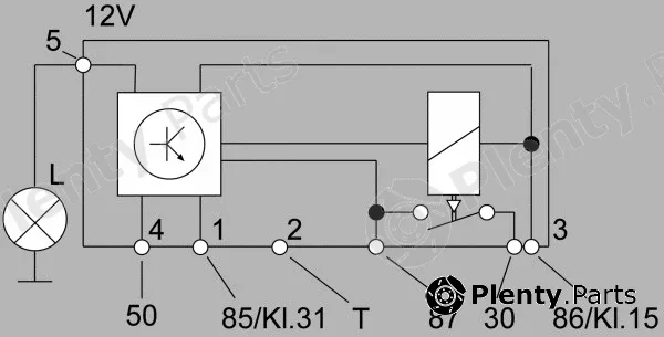 Hella 4RV008188-301 — Control Unit, glow time