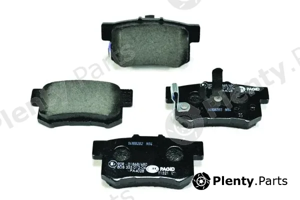 Hella 8DB355012-061 — Brake Pad Set, disc brake
