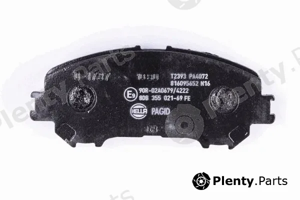 Hella 8DB355021-691 — Brake Pad Set, disc brake