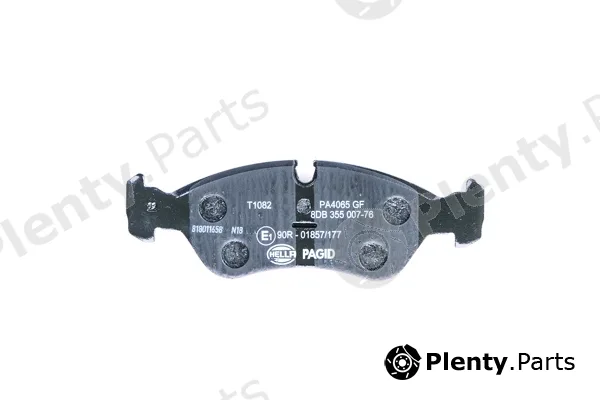 Hella 8DB355007-761 — Brake Pad Set, disc brake