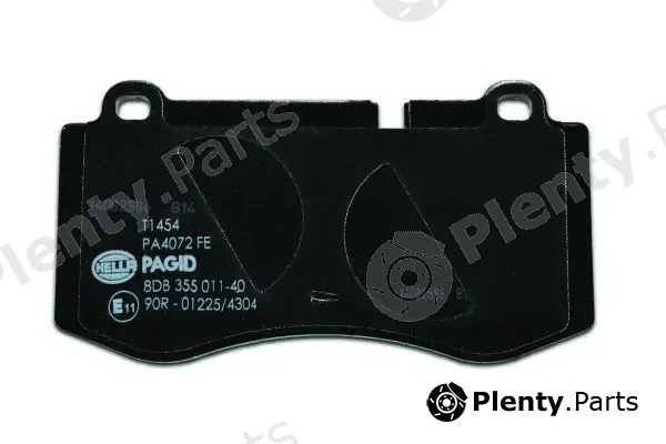 Hella 8DB355011-401 — Brake Pad Set, disc brake