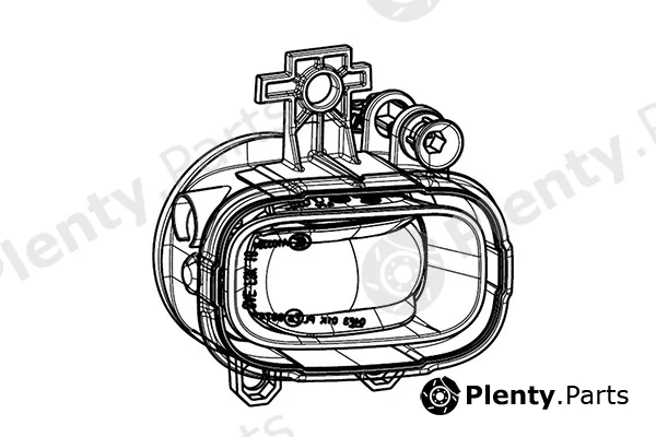 Hella 1NL013712-521 — Front Fog Light